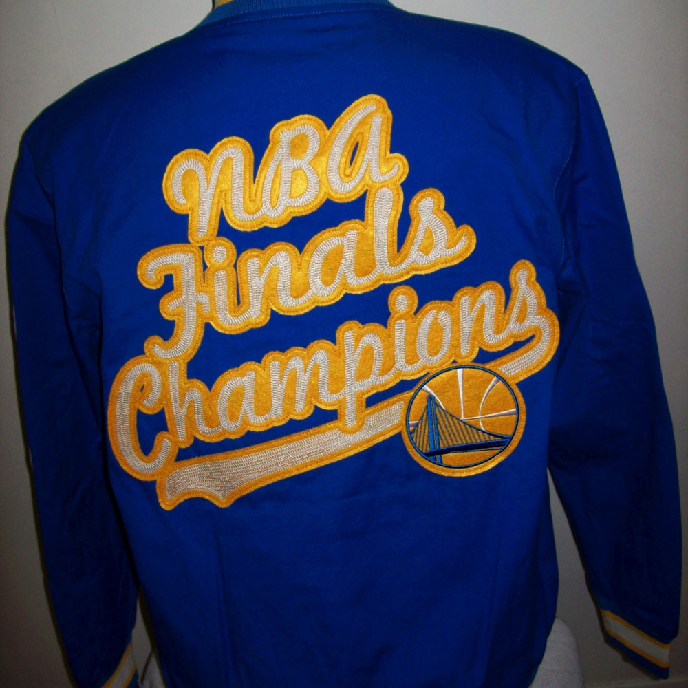 GOLDEN STATE WARRIORS 4 TIME CHAMPIONSHIP JACKET
